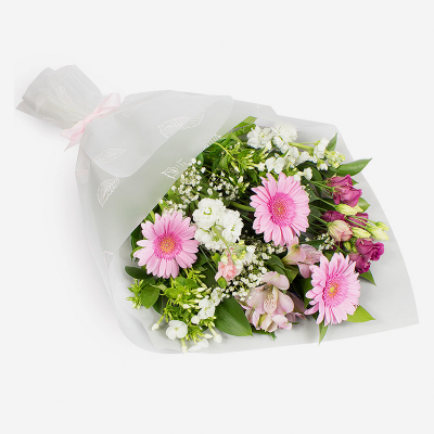 Summer Garden - A tasteful collection of seasonal flowers in coordinated wrapping. A beautiful fresh bouquet professionally arranged and delivered by the local florist. A perfect gift for any occasion. 
