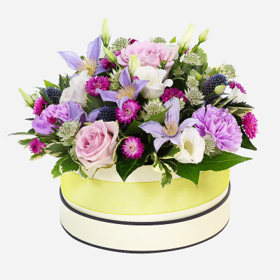 Moonlight - This stunning arrangement will delight the most discerning of flower lovers. Designed to be ready to enjoy from the moment it arrives. Hand delivered by a professional local florist.
